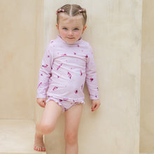 Load image into Gallery viewer, Long Sleeve Rash Vest Seashells