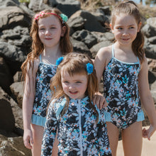Load image into Gallery viewer, Girls Rash Vest and Bottoms Set
