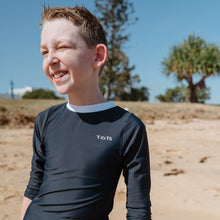 Load image into Gallery viewer, Long Sleeve Boys Rash Vest - Moments