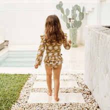 Load image into Gallery viewer, Long Sleeve Girls Swimsuit Sun Seeker - Tales Of Indie