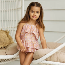 Load image into Gallery viewer, Strappy Girls Swimsuit Boho - Tales Of Indie