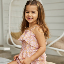 Load image into Gallery viewer, Strappy Girls Swimsuit Boho - Tales Of Indie