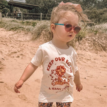 Load image into Gallery viewer, T-shirt Keep Our Earth a Happy Place Whisper White - Tales Of Indie