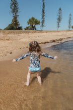 Load image into Gallery viewer, Girls Rash Vest and Bottoms Set
